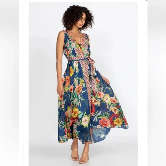 NWOT Johnny Was Dragona Adelia Dress Multi - Picture 2 of 12